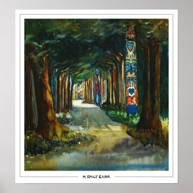 Affiche d'art Emily Carr Zedign #249 (Devant)