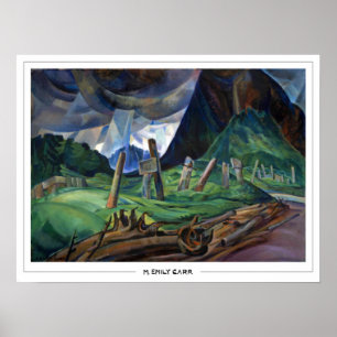 Affiche d'art Emily Carr Zedign #329