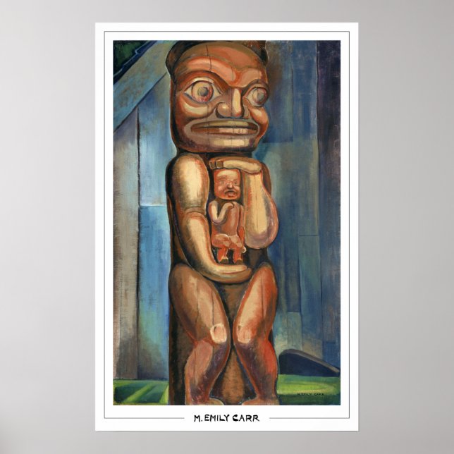 Affiche d'art Emily Carr Zedign #4 (Devant)