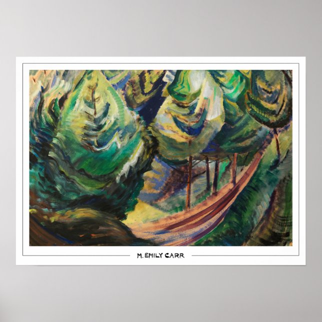 Affiche d'art Emily Carr Zedign #6 (Devant)