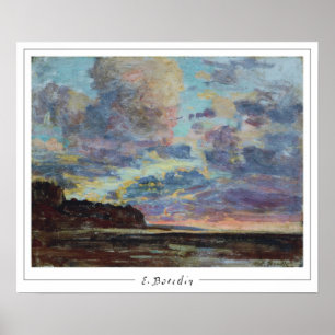 Affiche d'art Eugène Boudin Zedign #67