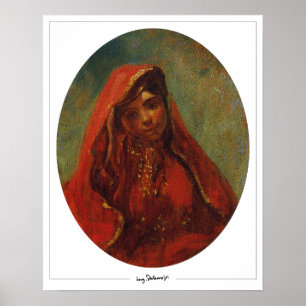 Affiche d'art Eugène Delacroix Zedign #674