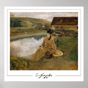 Affiche d'art Eva Gonzalès Zedign #3