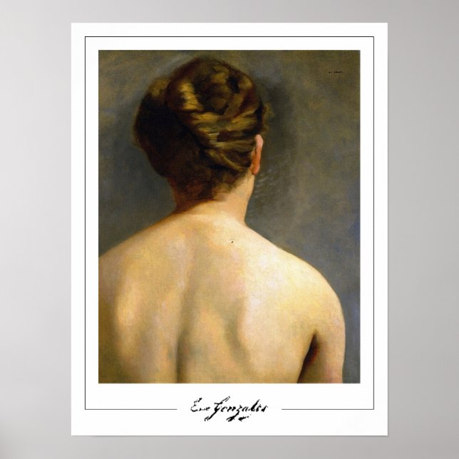 Affiche d'art Eva Gonzalès Zedign #81 (Devant)