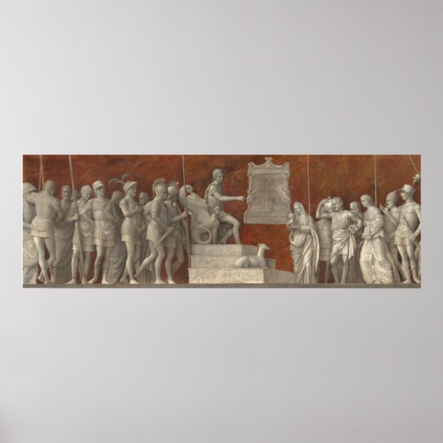 Affiche d'art fine de Publius Scipio (gauche) G. B (Devant)