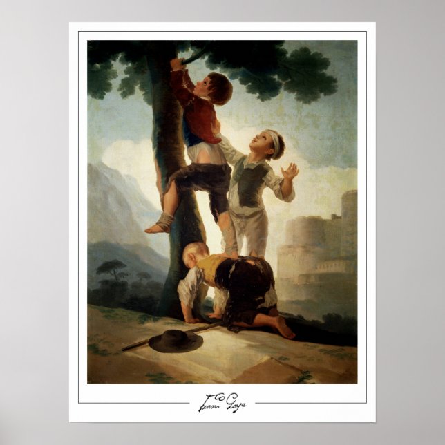 Affiche d'art Francisco Goya Zedign #171 (Devant)