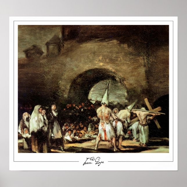 Affiche d'art Francisco Goya Zedign #233 (Devant)