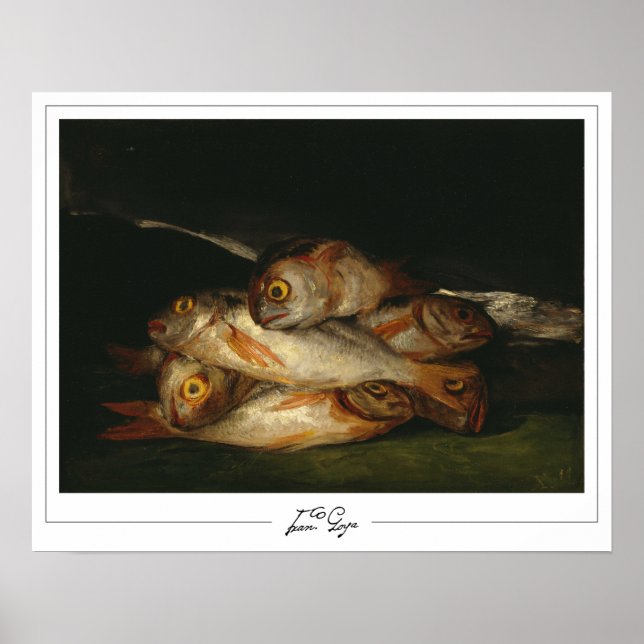 Affiche d'art Francisco Goya Zedign #306 (Devant)