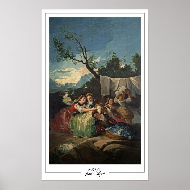 Affiche d'art Francisco Goya Zedign #308 (Devant)