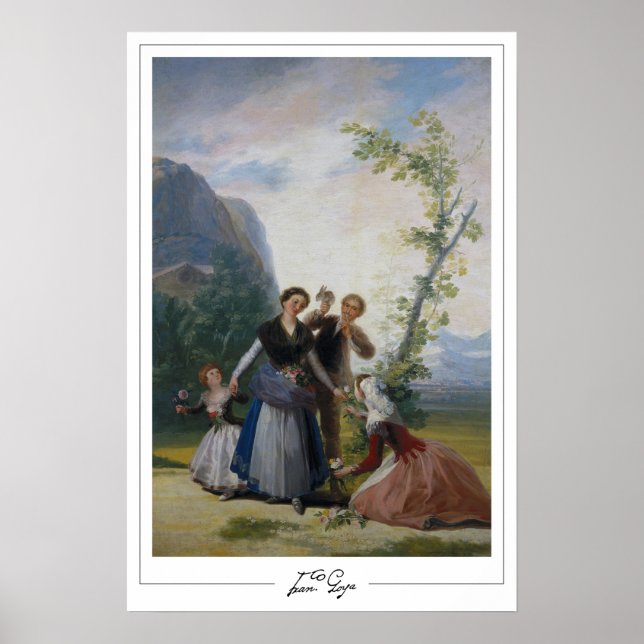 Affiche d'art Francisco Goya Zedign #400 (Devant)