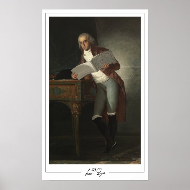 Affiche d'art Francisco Goya Zedign #415 (Devant)