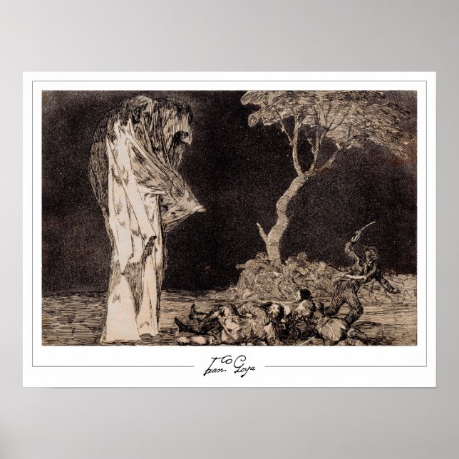 Affiche d'art Francisco Goya Zedign #507 (Devant)