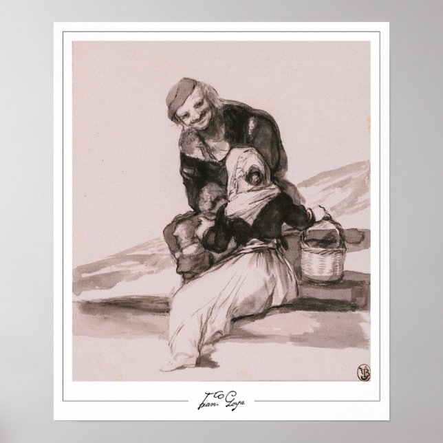 Affiche d'art Francisco Goya Zedign #528 (Devant)