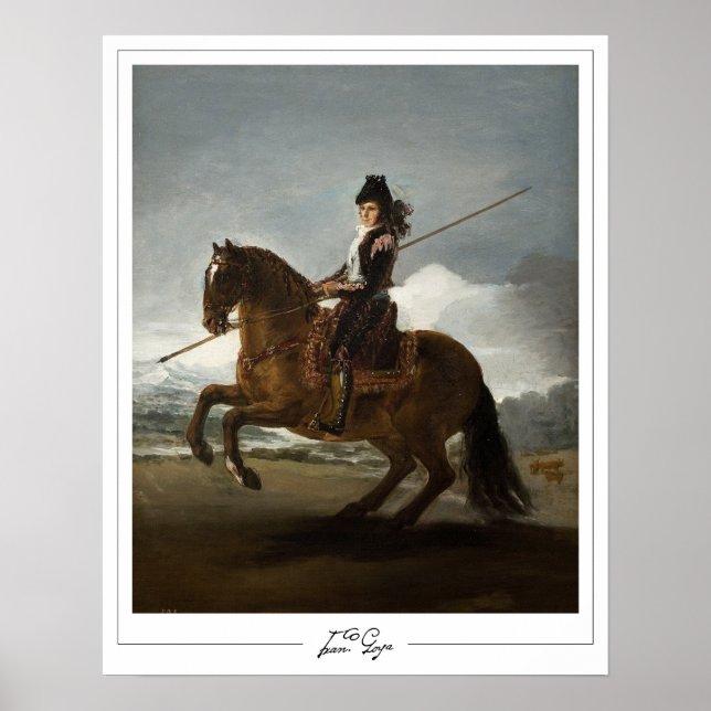 Affiche d'art Francisco Goya Zedign #9 (Devant)