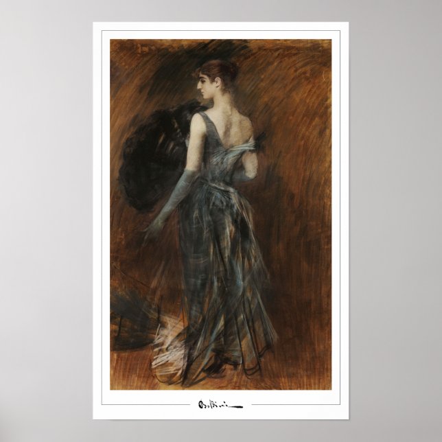Affiche d'art Giovanni Boldini Zedign #485 (Devant)