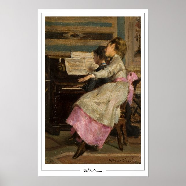 Affiche d'art Giovanni Boldini Zedign #599 (Devant)