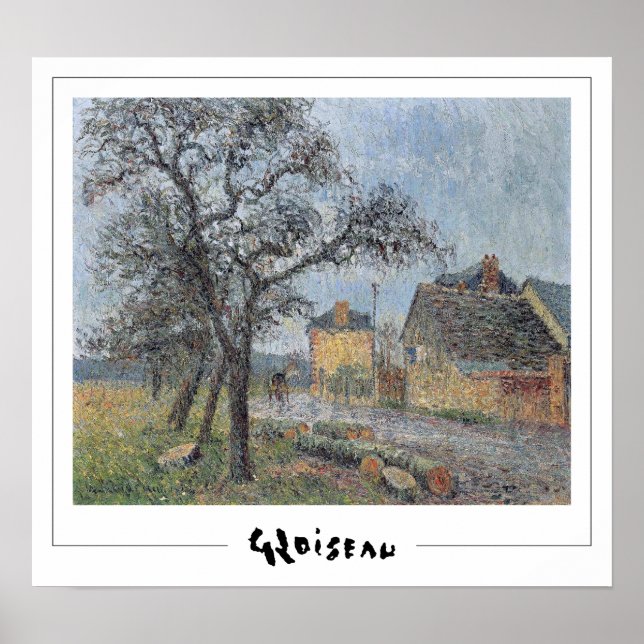 Affiche d'art Gustave Loiseau Zedign #150 (Devant)