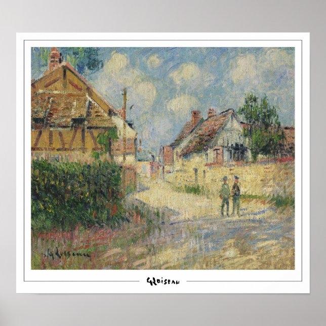 Affiche d'art Gustave Loiseau Zedign #303 (Devant)
