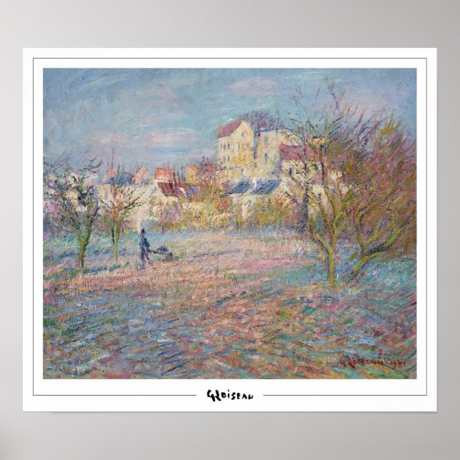 Affiche d'art Gustave Loiseau Zedign #321 (Devant)