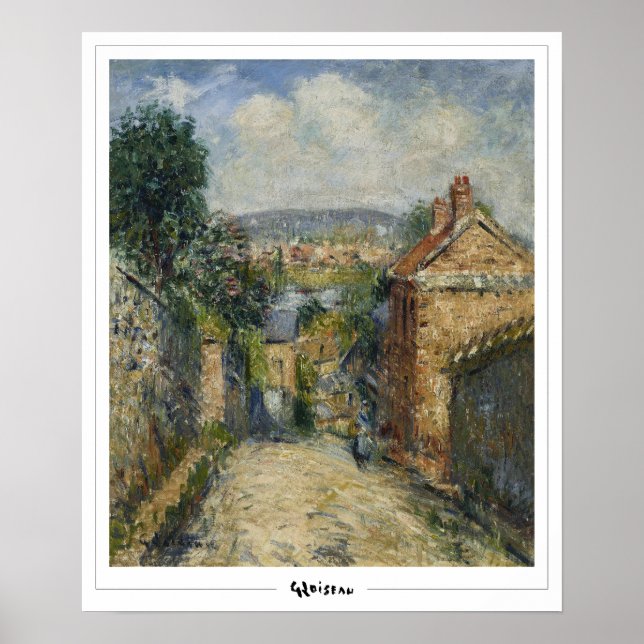 Affiche d'art Gustave Loiseau Zedign #332 (Devant)