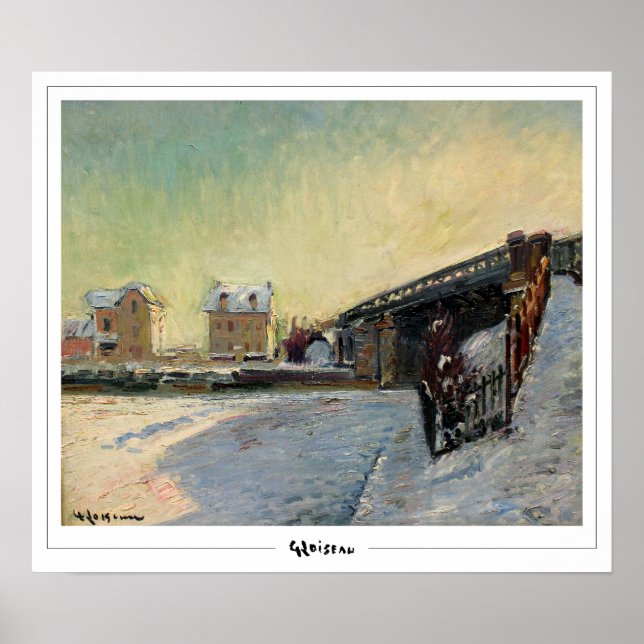 Affiche d'art Gustave Loiseau Zedign #365 (Devant)