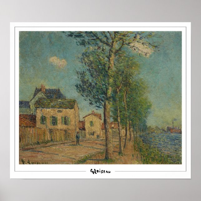 Affiche d'art Gustave Loiseau Zedign #385 (Devant)