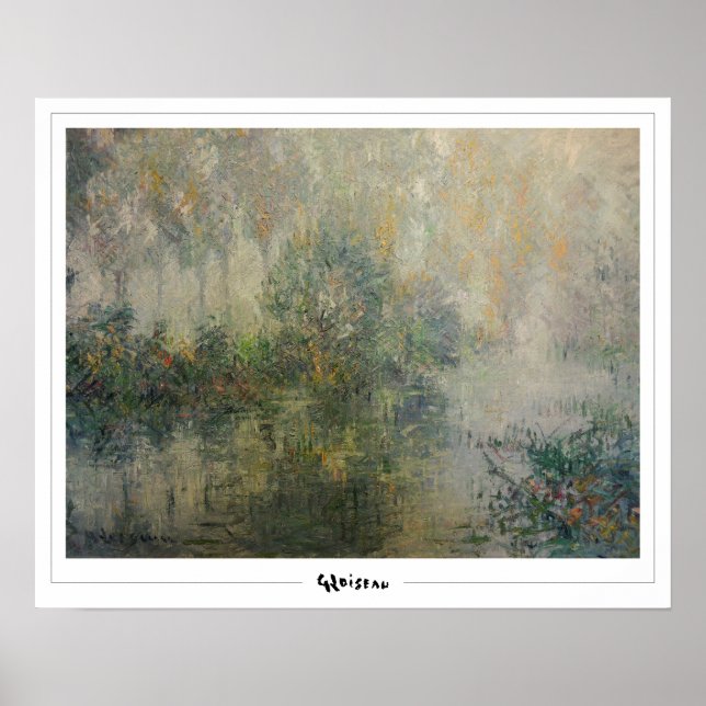 Affiche d'art Gustave Loiseau Zedign #389 (Devant)