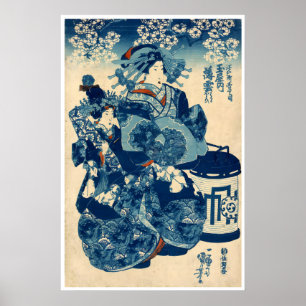 Affiche d'art japonais Japanation Impression Ukiyo