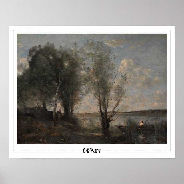 Affiche d'art Jean-Baptiste-Camille Corot #241 (Devant)