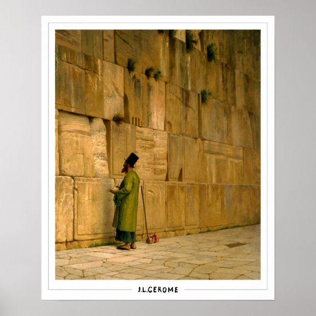 Affiche d'art Jean-Léon Gérôme Zedign #1 (Devant)