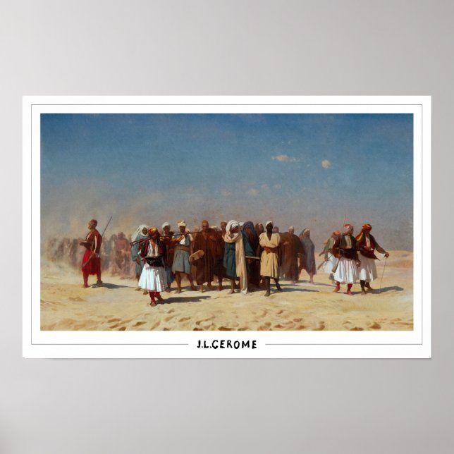 Affiche d'art Jean-Léon Gérôme Zedign #106 (Devant)