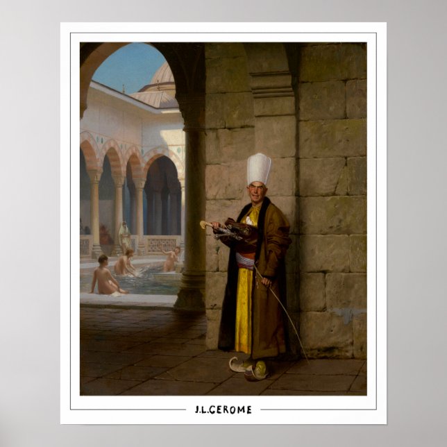 Affiche d'art Jean-Léon Gérôme Zedign #114 (Devant)
