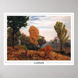 Affiche d'art Jean-Léon Gérôme Zedign #245