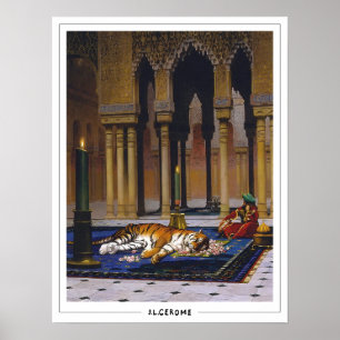 Affiche d'art Jean-Léon Gérôme Zedign #28