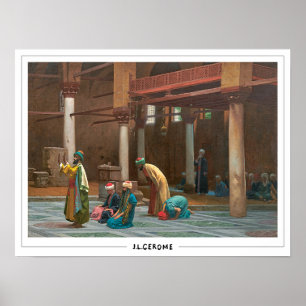 Affiche d'art Jean-Léon Gérôme Zedign #350