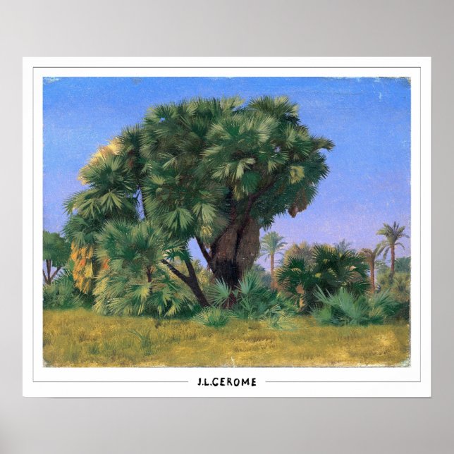 Affiche d'art Jean-Léon Gérôme Zedign #353 (Devant)