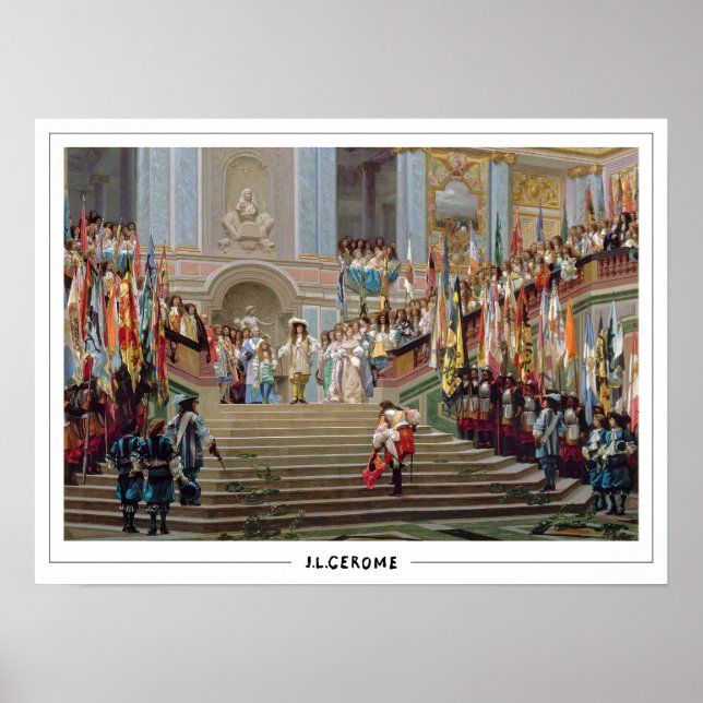 Affiche d'art Jean-Léon Gérôme Zedign #42 (Devant)