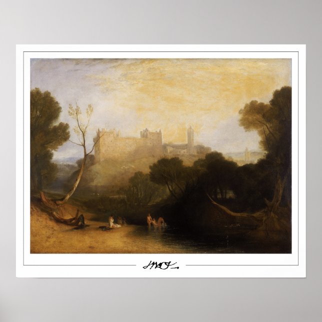 Affiche d'art JMW Turner Zedign #10-3 (Devant)