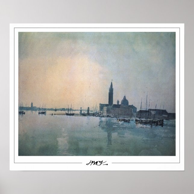Affiche d'art JMW Turner Zedign #117-3 (Devant)
