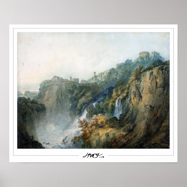 Affiche d'art JMW Turner Zedign #16 (Devant)