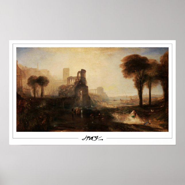 Affiche d'art JMW Turner Zedign #164-3 (Devant)