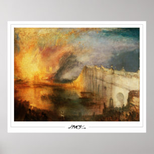 Affiche d'art JMW Turner Zedign #19-3