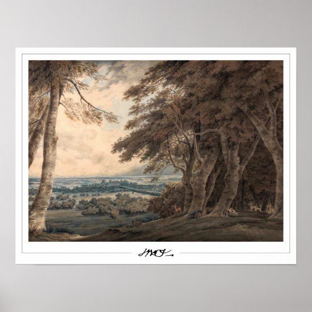 Affiche d'art JMW Turner Zedign #26-3 (Devant)