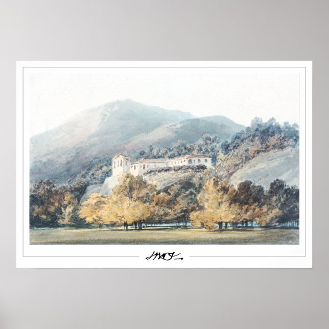 Affiche d'art JMW Turner Zedign #28-3 (Devant)