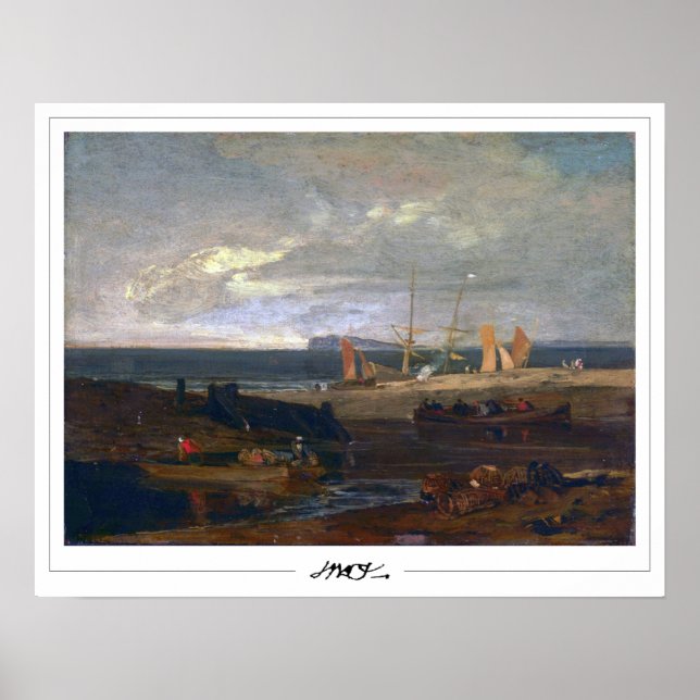 Affiche d'art JMW Turner Zedign #29-3 (Devant)