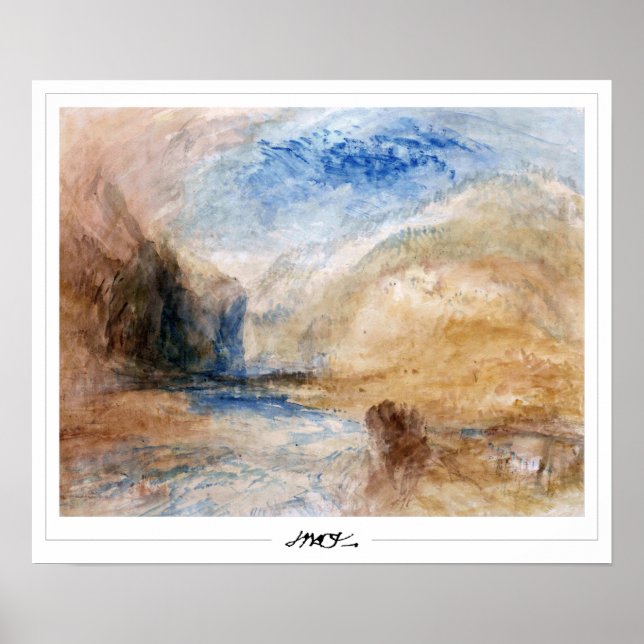 Affiche d'art JMW Turner Zedign #362-3 (Devant)