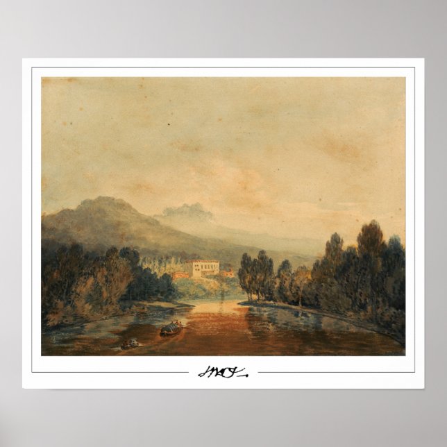 Affiche d'art JMW Turner Zedign #38-2 (Devant)