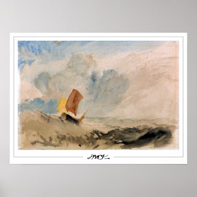 Affiche d'art JMW Turner Zedign #393 (Devant)
