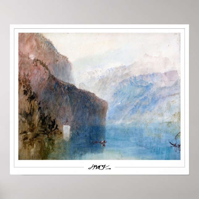 Affiche d'art JMW Turner Zedign #4 (Devant)