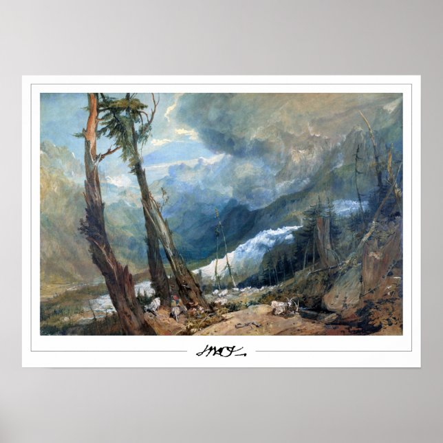 Affiche d'art JMW Turner Zedign #40 (Devant)